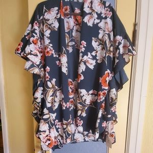 Floral kimono